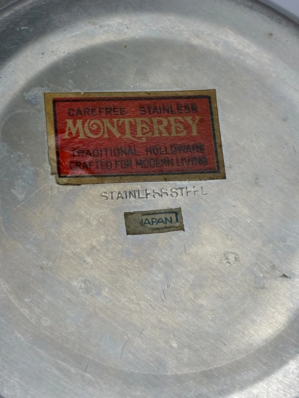 Monterey Stainless Steel Serving Bowl with Decorative Handles 6